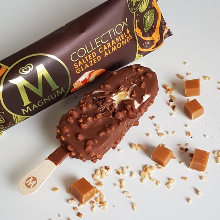 Nuovo magnum caramello salato e mandorle